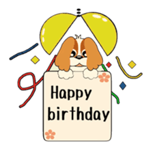 Diary of pet dog aru sticker #6025929