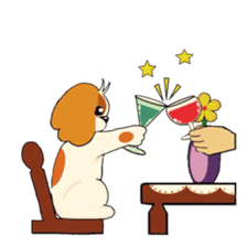 Diary of pet dog aru sticker #6025932