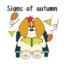 Diary of pet dog aru sticker #6025933