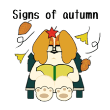 Diary of pet dog aru sticker #6025933