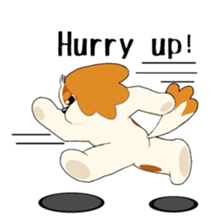 Diary of pet dog aru sticker #6025937