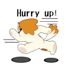 Diary of pet dog aru sticker #6025937