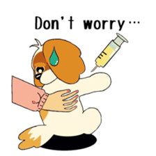Diary of pet dog aru sticker #6025938