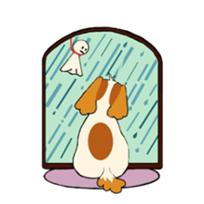 Diary of pet dog aru sticker #6025939