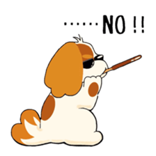 Diary of pet dog aru sticker #6025941