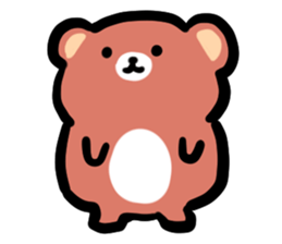 Parent and child of a bear sticker #6026224