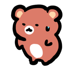 Parent and child of a bear sticker #6026235