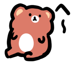 Parent and child of a bear sticker #6026241