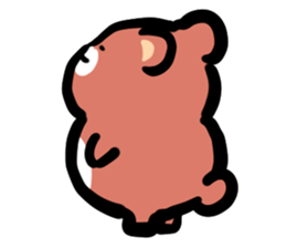 Parent and child of a bear sticker #6026255