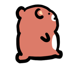 Parent and child of a bear sticker #6026256