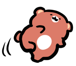 Parent and child of a bear sticker #6026259