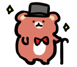 Parent and child of a bear sticker #6026262