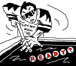 LETTER MAN sticker #6026848