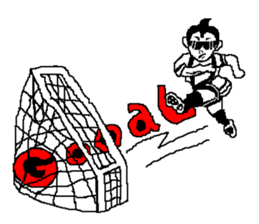 LETTER MAN sticker #6026851