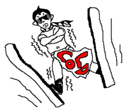 LETTER MAN sticker #6026858