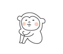 YURUSARU[Loose monkey] sticker #6027264