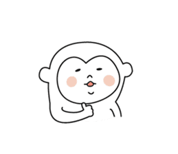 YURUSARU[Loose monkey] sticker #6027267