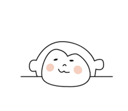 YURUSARU[Loose monkey] sticker #6027269
