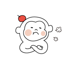 YURUSARU[Loose monkey] sticker #6027273