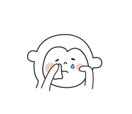 YURUSARU[Loose monkey] sticker #6027278