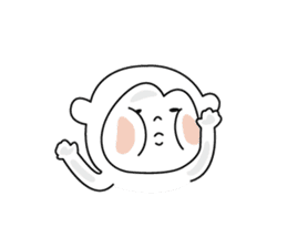YURUSARU[Loose monkey] sticker #6027280