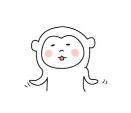 YURUSARU[Loose monkey] sticker #6027283