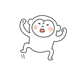 YURUSARU[Loose monkey] sticker #6027296