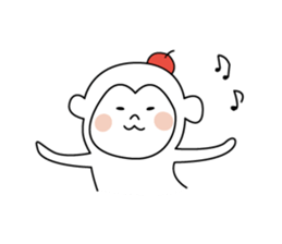 YURUSARU[Loose monkey] sticker #6027299