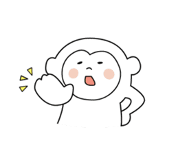 YURUSARU[Loose monkey] sticker #6027301