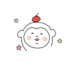 YURUSARU[Loose monkey] sticker #6027302