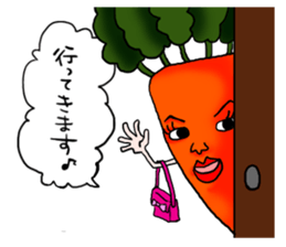 Talkative vegetables sticker #6027428