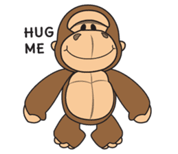 Little Gorilla sticker #6027464