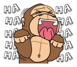 Little Gorilla sticker #6027469