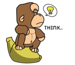 Little Gorilla sticker #6027471