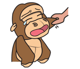 Little Gorilla sticker #6027477