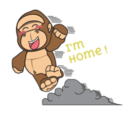 Little Gorilla sticker #6027482