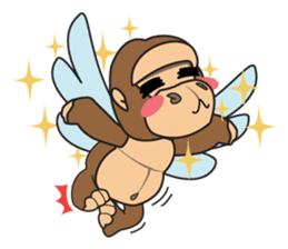 Little Gorilla sticker #6027483