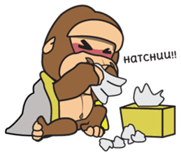 Little Gorilla sticker #6027484