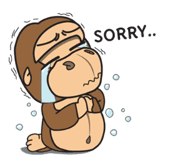 Little Gorilla sticker #6027487