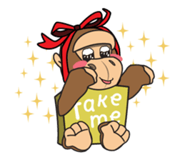 Little Gorilla sticker #6027490