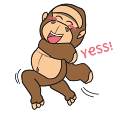 Little Gorilla sticker #6027492