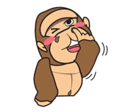 Little Gorilla sticker #6027499