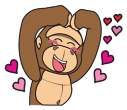 Little Gorilla sticker #6027500