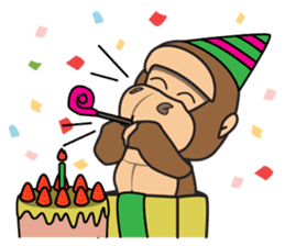 Little Gorilla sticker #6027503