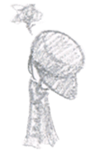 Black cap sticker #6027796
