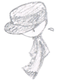 Black cap sticker #6027811