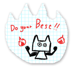 Thrown-out letters! sticker #6027830