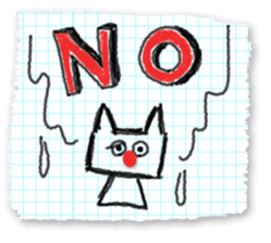 Thrown-out letters! sticker #6027839