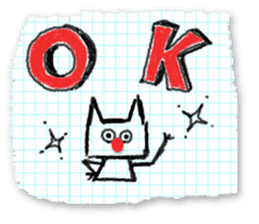 Thrown-out letters! sticker #6027840