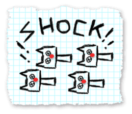 Thrown-out letters! sticker #6027841